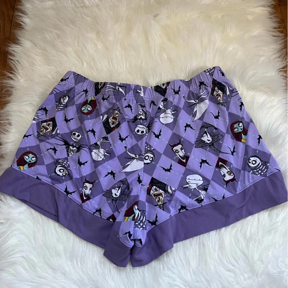 Disney Lavender & Black Nightmare Before Christmas Sleep Top - Picture 6 of 7